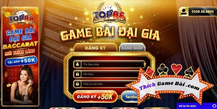 Top88 Vn đang là cổng game bài Hot nhất hiện nay. Link tải game Top88 apk ở đâu? game Top88 play có khuyến mại gì khủng? Cùng kênh Thích Game Bài làm rõ!