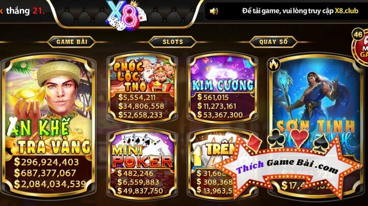 X8 club - game nổ hũ đổi thưởng đang rất thịnh hành trong giới Casino. Vậy game x8 club đăng nhập thế nào? tải x8 club ở đâu? Cùng kênh Thích Game Bài làm rõ!