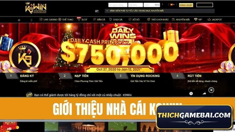 K9win Casino là nhà cái bóng đá với đại diện là cầu thủ Vidic nổi tiếng. Vậy K9win vnd có gì đặc sắc? Cùng kênh Thích Game Bài đánh giá chi tiết K9win Vn!