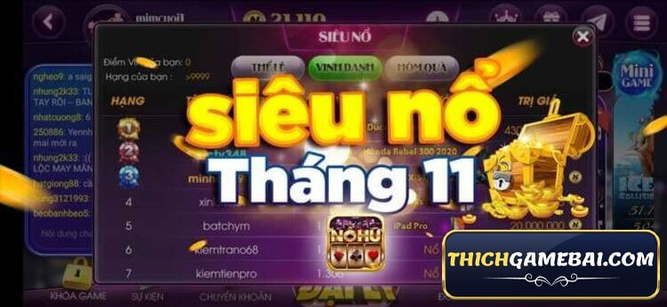 SIEUNO888 sân chơi sở hữu các sản phẩm game siêu cuốn hút người chơi. Click ngay vào link tai SIEUNO888.club để trải nghiệm Siêu Nổ 888.