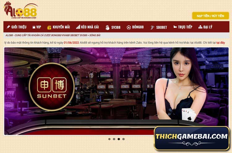 Alo88 là gì? ALO88 là cổng game đang nắm giữ nhiều nhà cái bóng đá hiện nay. Vậy Alo88 bet có gì ? Thông tin Alo88 lừa đảo là đúng hay sai? Hãy cùng làm rõ!
