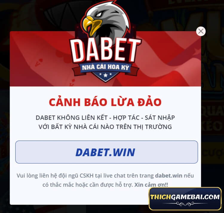 DABET Me cá độ hàng đầu tại Hoa Kỳ đã xuất hiện. Cùng kênh Thích Game Bài đánh giá và tìm link tải Dabet vip - Dabet88 - Dabet info mới nhất cho anh em.