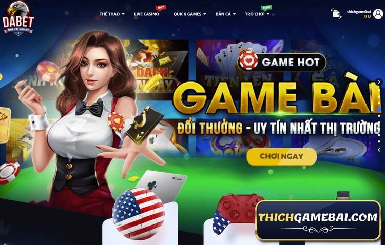 DABET Me cá độ hàng đầu tại Hoa Kỳ đã xuất hiện. Cùng kênh Thích Game Bài đánh giá và tìm link tải Dabet vip - Dabet88 - Dabet info mới nhất cho anh em.