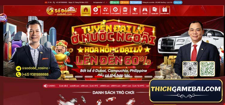 Nhà cái Sodo66 số 1 hàng đầu Châu Á với những ưu điểm và tính năng vượt trội. Cùng kênh Thích Game Bài đánh giá xem số đỏ 66 com có gì game gì hay nhé!