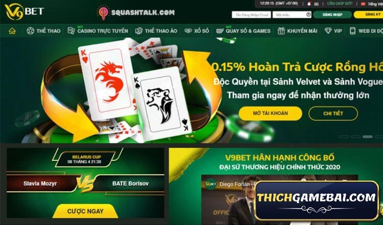 Bạn đã biết gì về nhà cái V9Bet ? V9bet88 khác gì với V9bet666 ? Link V9Bet không bị chặn là gì? Cùng kênh Thích Game Bài đánh giá chi tiết V9Bet win nhé!