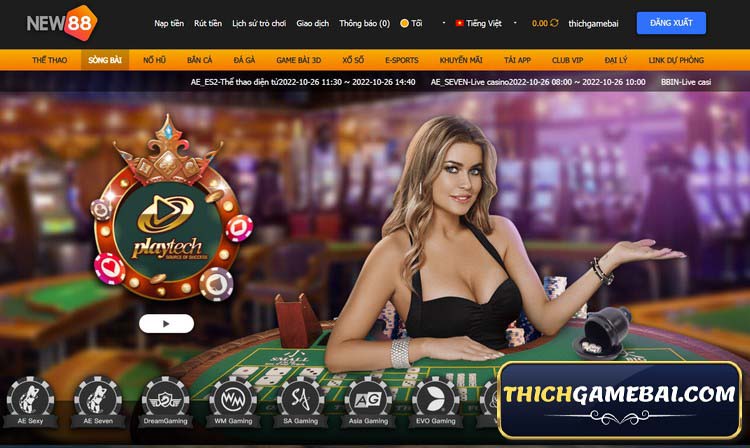 New88 là nhà cái thể thao rất nổi tiếng. Cùng Thích Game Bài đánh giá New 88 club và tìm link tải mới nhất, không bị chặn của New888 - New881 - New8811. 