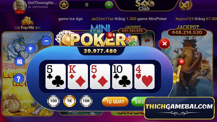 SAOCLUB cổng game huyền thoại nổi tiếng trên khu vực Châu Á. Click ngay vào link SAOCLUB.vin apk để theo dõi bài viết dưới đây nhé.