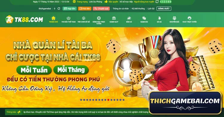 VB68 là gì? vb68 có uy tín không? Liệu nhà cái vb68 lừa đảo nên phải đổi tên miền sang TK88? Hãy cùng kênh Thích Game Bài làm sáng tỏ !