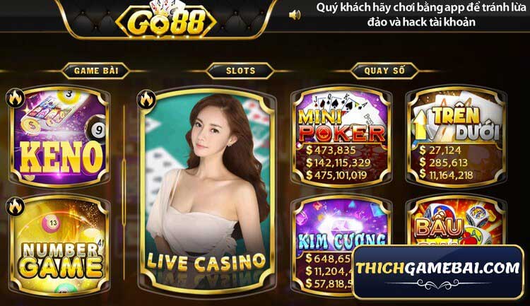 Go88 Live là cổng game bài lớn nhất nhì VN. Vậy tải Go88 về ip ở đâu? Go88 club có tính năng gì mới? Chơi Go88 tài xỉu liệu còn hấp dẫn? Hãy cùng phân tích!