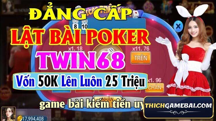 Twin688 là cổng game bài kì cựu với đồ họa bắt mắt. Vậy game Twin68 có những gì? Link tải Twin68 apk ở đâu? Cùng Thích Game Bài đánh giá chi tiết nhà cái này.