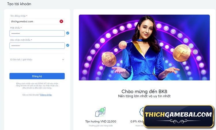 BK8 là gì? Đăng ký BK8 Club thế nào? link vào BK8 Casino ở đâu? Hãy cùng kênh Thích Game Bài đánh giá chi tiết Bk8vietnam - Bk8max xem thế nào nhé!