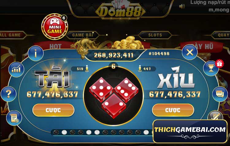 Dom88 Club là cổng game bài liên tục bị chặn vì độ Hot của nó. Do vậy việc tải Dom88 là vô cùng khó khăn. Cùng kênh Thích Game Bài đánh giá Dom 88 tài xỉu này!