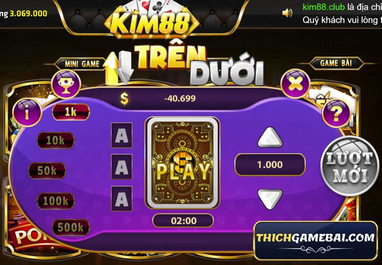 Kim88 Casino là nhà cái đổi thưởng mới ra mắt gần đây. Vậy Kim88 Club có trò gì hay ? Liệu khuyến mãi có khủng? Cùng kênh Thích Game Bài phân tích làm rõ!