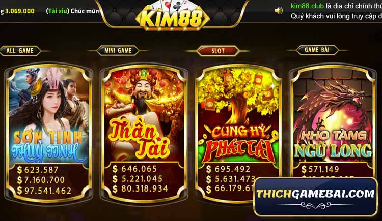 Kim88 Casino là nhà cái đổi thưởng mới ra mắt gần đây. Vậy Kim88 Club có trò gì hay ? Liệu khuyến mãi có khủng? Cùng kênh Thích Game Bài phân tích làm rõ!