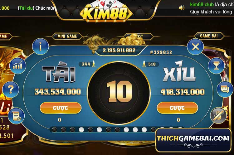 Kim88 Casino là nhà cái đổi thưởng mới ra mắt gần đây. Vậy Kim88 Club có trò gì hay ? Liệu khuyến mãi có khủng? Cùng kênh Thích Game Bài phân tích làm rõ!