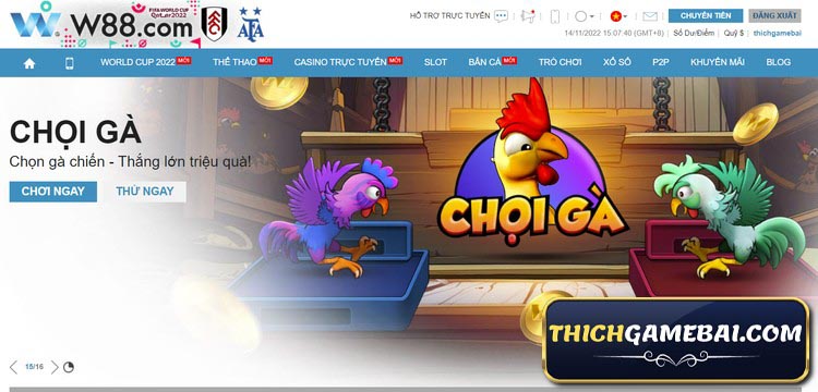 W88 - w88ai đang làm mưa làm gió thị trường bóng đá. Cùng kênh Thích Game Bài tìm link chuẩn của w88, cách đăng ký w88, đăng ký w88 và link vào w88 mới nhất!