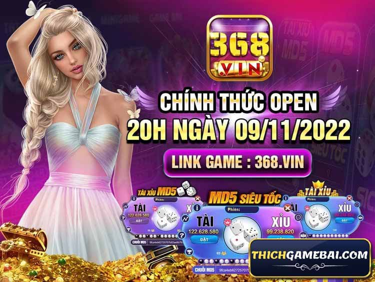 368vin là cổng game bài mới ra mắt và rất được đầu tư về chất lượng. Cùng kênh Thích Game Bài đánh giá chi tiết nhà cái này xem có gì hay nhé!