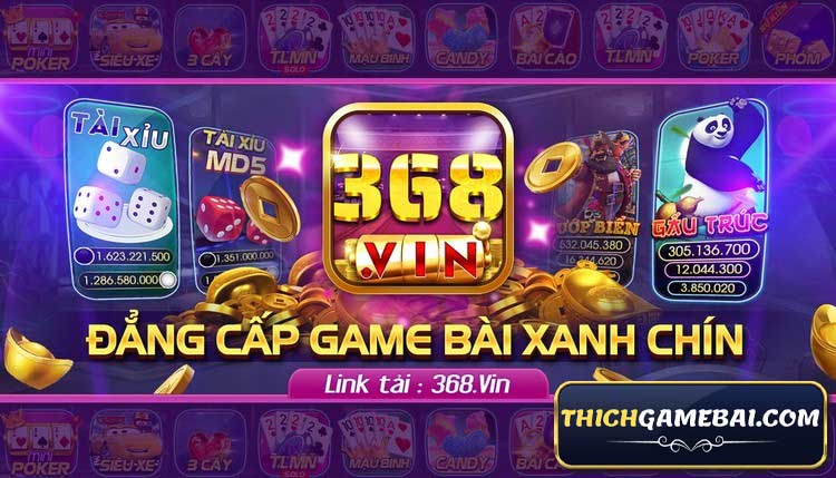 368vin là cổng game bài mới ra mắt và rất được đầu tư về chất lượng. Cùng kênh Thích Game Bài đánh giá chi tiết nhà cái này xem có gì hay nhé!