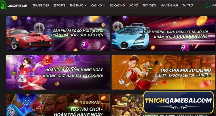 JBO vietnam là nhà cái thể thao khá uy tín hiện nay. Cùng kênh Thích Game Bài đánh giá jbovn và tìm link tải jbo88 - jbovnn mới nhất.