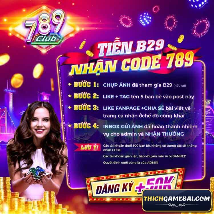 thich game bai shares code 789club 5