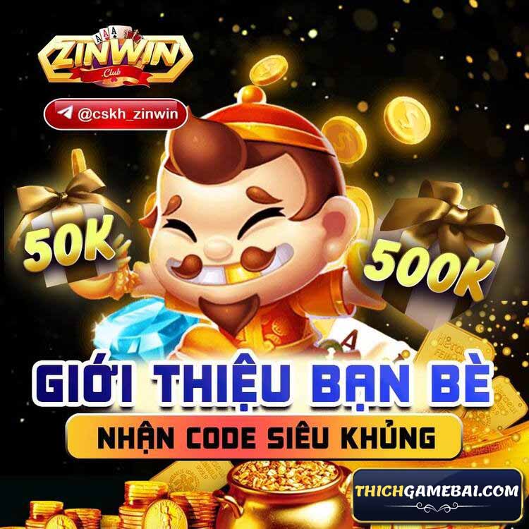 thich game bai shares code zinwin 4