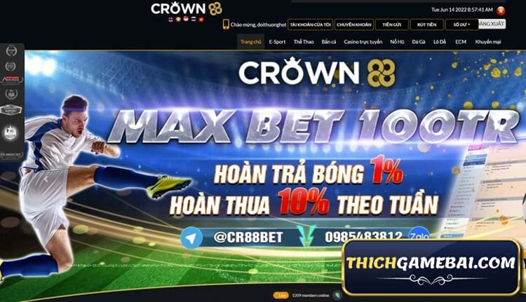 Một nhà cái cá cược tổng hợp hàng đầu hiện nay chính là CROWN88. Hãy đến với bài viết chi tiết dưới đây để cùng tìm hiểu về CROWN88V hàng đầu này nhé.