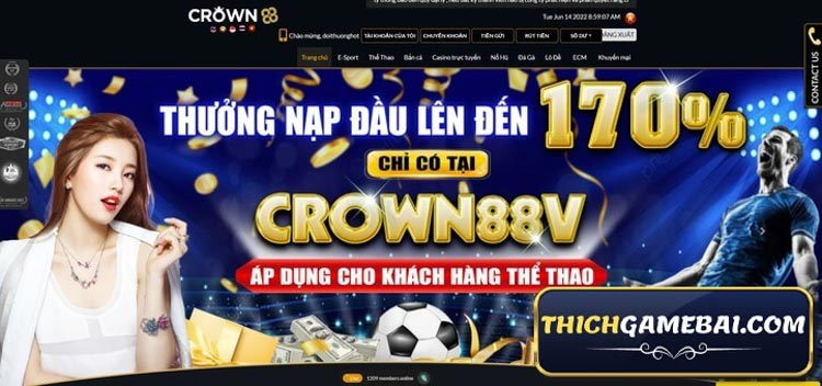 Một nhà cái cá cược tổng hợp hàng đầu hiện nay chính là CROWN88. Hãy đến với bài viết chi tiết dưới đây để cùng tìm hiểu về CROWN88V hàng đầu này nhé.