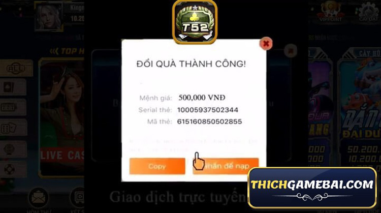 thich game bai reviews cong game T52 club 13