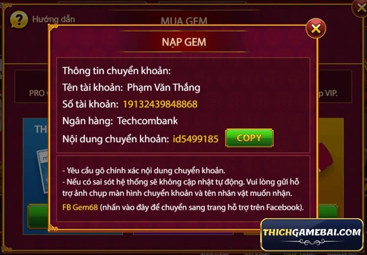 Gem86 Club là game bài với nhiều game truyền thống đặc sắc. Cùng kênh Thích Game Bài đánh giá chi tiết sự trở lại ngoạn mục của Gem86 Net này bạn nhé!