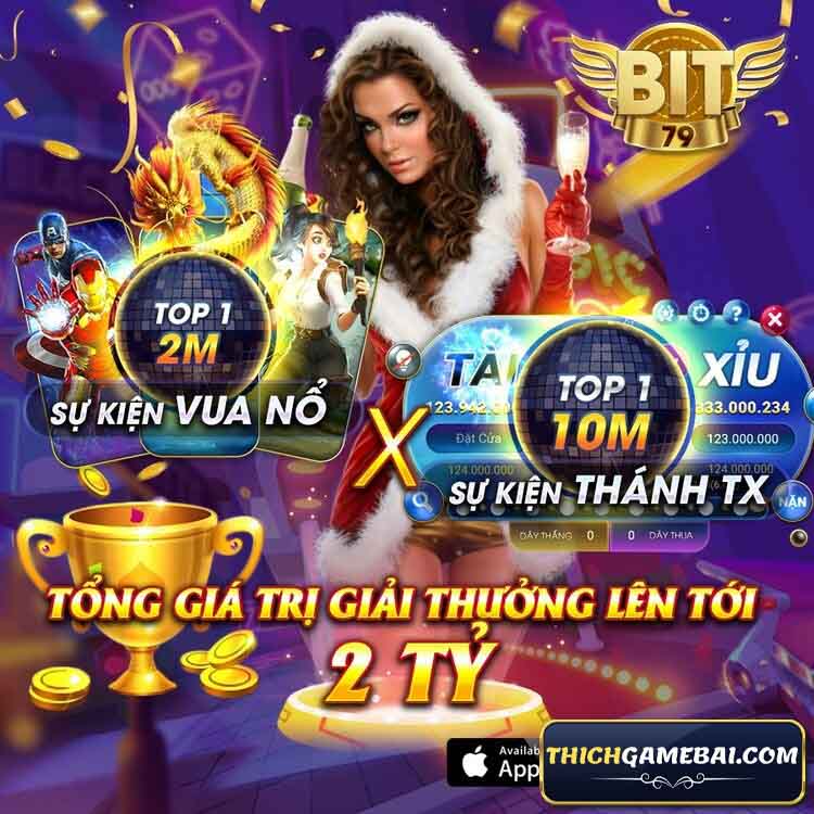 Nhà cái Bit79 Win: Sự kết hợp hoàn hảo giữa uy tín và đa dạng trò chơi. Cùng kênh Thích Game Bài đánh & tìm link tải Bit79 Club mới nhất hiện nay.