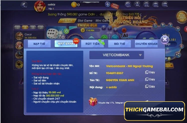 thich game bai review cong game vua club vuaclub 4